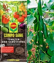Geënte Snackkomkommer 'Minik' F1 & COMPO® SANA® Tomaten- En Groenteaarde